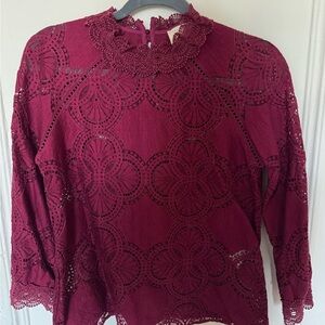 Sezane Bianca Blouse Size 36